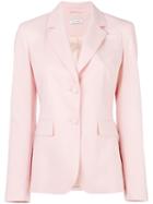 Altuzarra Flap Pockets Blazer, Women's, Size: 38, Pink/purple, Polyester/acetate/virgin Wool/spandex/elastane