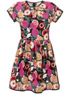 Red Valentino Floral Embroidered Mini Dress - Pink