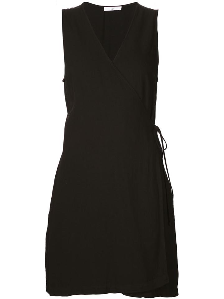 321 Mini Wrap Dress - Black