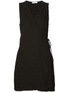 321 Mini Wrap Dress - Black