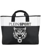 Plein Sport Printed Large Tote Bag - Black