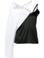 Andrea Ya'aqov Cami-top With Shirt Sleeve - Black