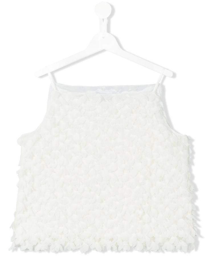 Señorita Lemoniez - Toe Top - Kids - Polyester/viscose - 13 Yrs, White