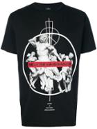 Marcelo Burlon County Of Milan - Fainu T-shirt - Men - Cotton/polyester - Xxl, Black, Cotton/polyester
