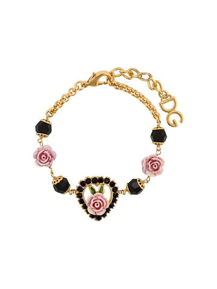 Dolce & Gabbana Rose Chain Bracelet - Multicolour