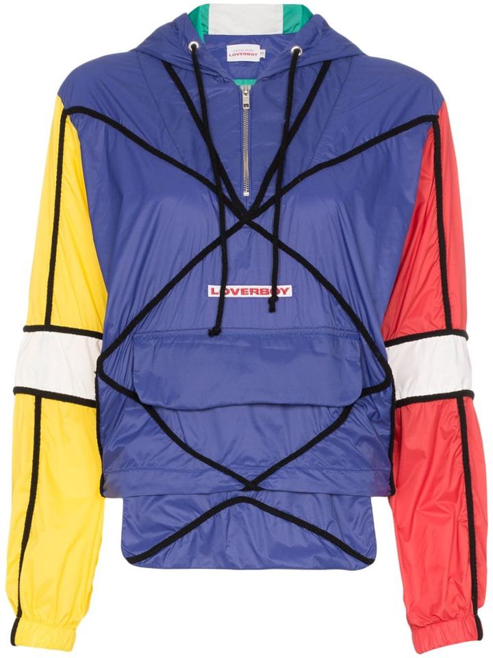Charles Jeffrey Loverboy Colour-block Windbreaker Jacket - Multicolour