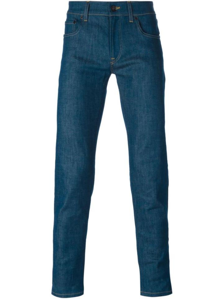 Dolce & Gabbana Slim Jeans, Men's, Size: 54, Blue, Cotton/polyester/spandex/elastane
