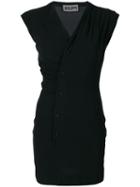 Versace Pre-owned Pinnafor Dress - Black