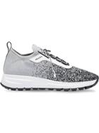 Prada Knit Sneakers - Grey
