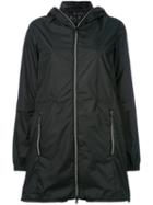 Duvetica - Layered Hooded Jacket - Women - Feather Down/polyamide/polyurethane - 48, Black, Feather Down/polyamide/polyurethane