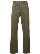 Visvim - Straight Trousers - Men - Cotton - 5, Green, Cotton