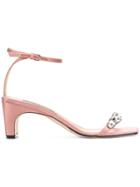 Sergio Rossi Embellished Sandals - Pink