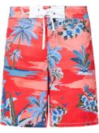 Dsquared2 Palm Print Swim Shorts