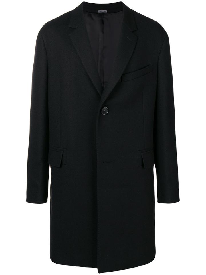 Lanvin Classic Single-breasted Coat - Black