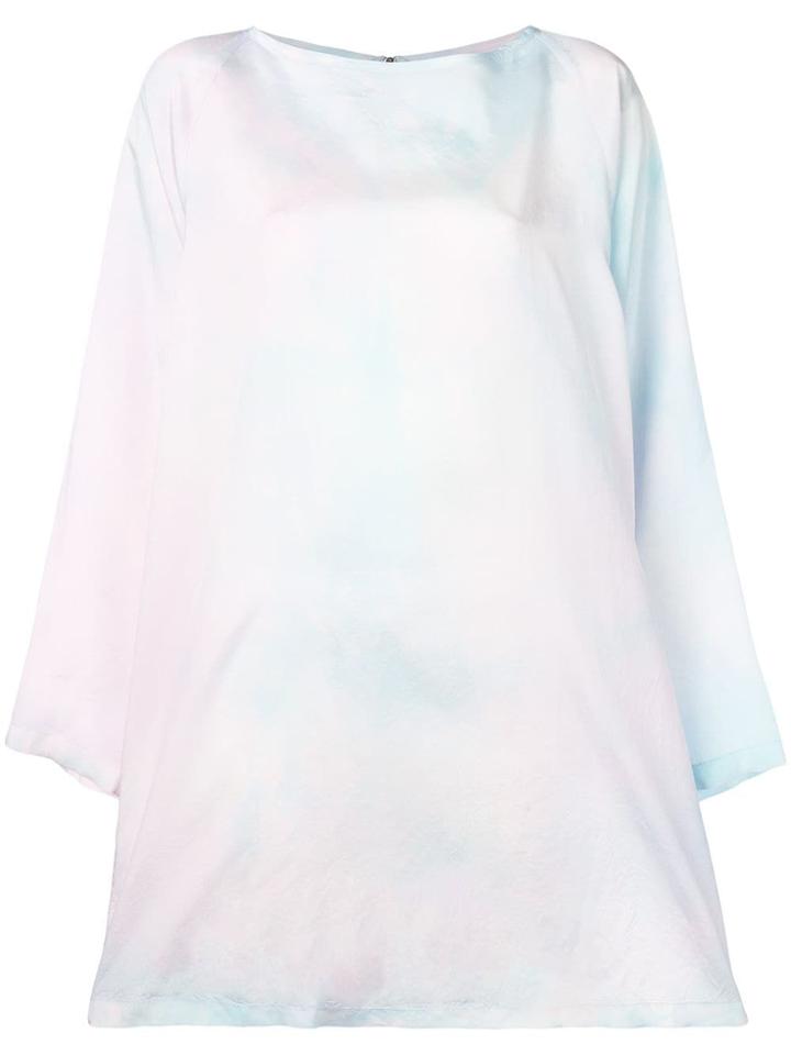 Mm6 Maison Margiela Oversized Sweater - Blue