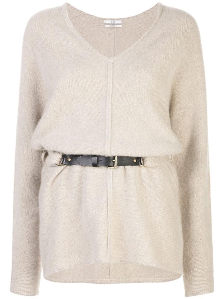 Co Belted Jumper - Neutrals
