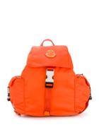 Moncler Logo Backpack - Orange