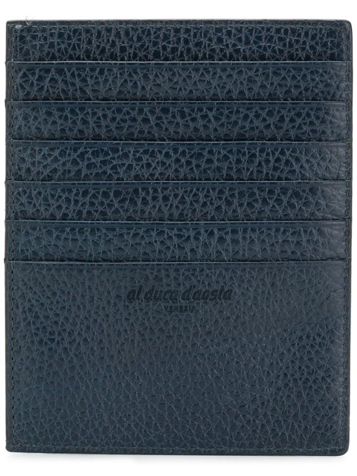 Al Duca D'aosta 1902 Multi-slot Cardholder - Blue