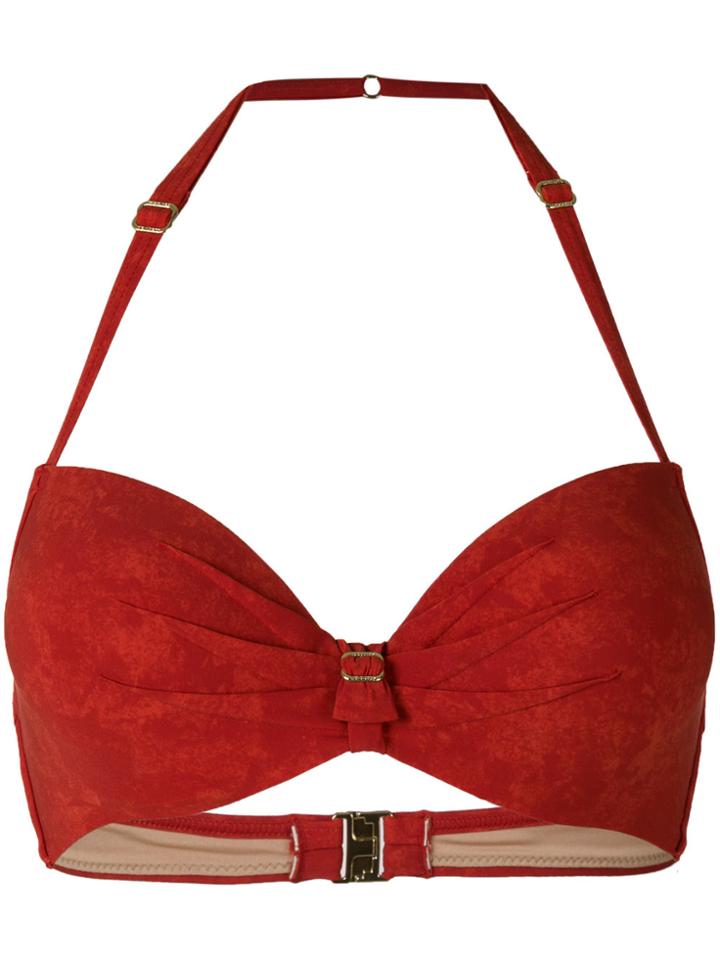 Marlies Dekkers Puritsu Push-up Bikini Bottom - Red