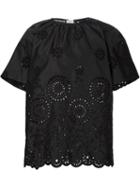 Rochas Broderie Anglaise Blouse