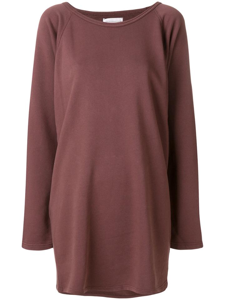 Faith Connexion Open Back Sweatshirt - Red