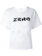 Alyx 'zero' T-shirt, Women's, Size: Medium, White, Cotton