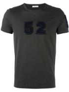 Moncler Number Patch T-shirt, Men's, Size: Large, Green, Cotton