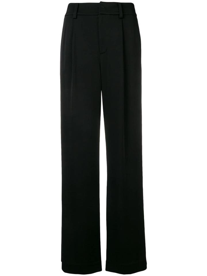 Vince Wide-leg Trousers - Black