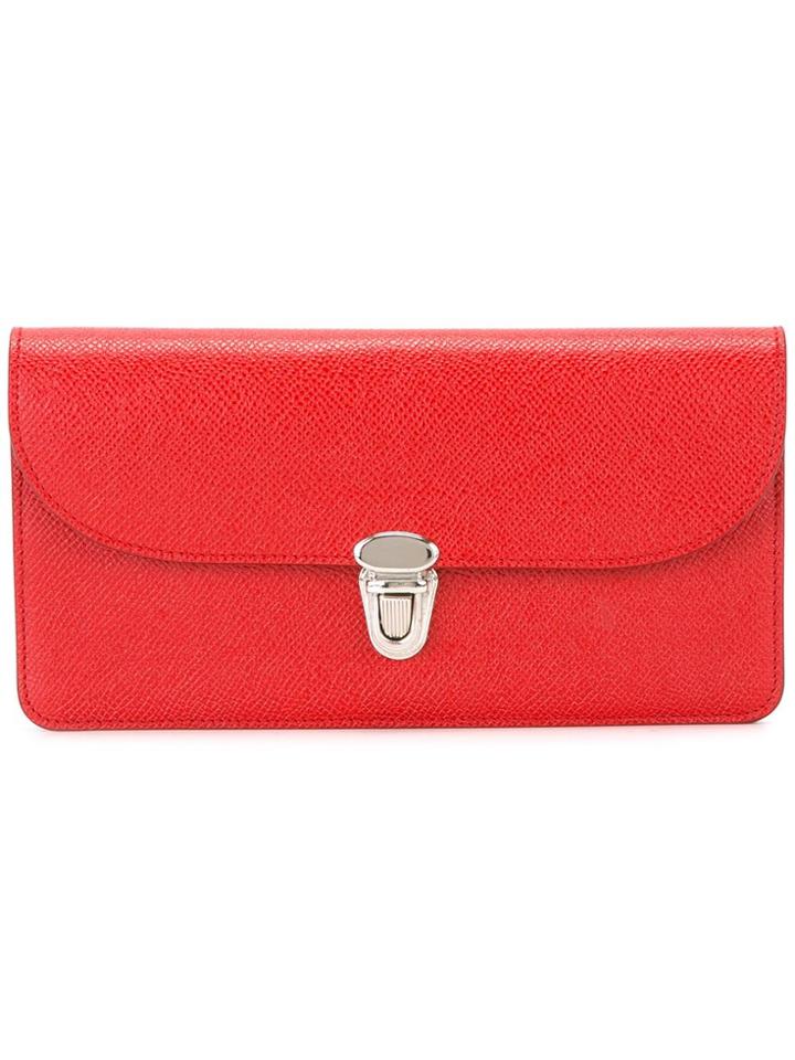 The Cambridge Satchel Company Push Lock Wallet - Red