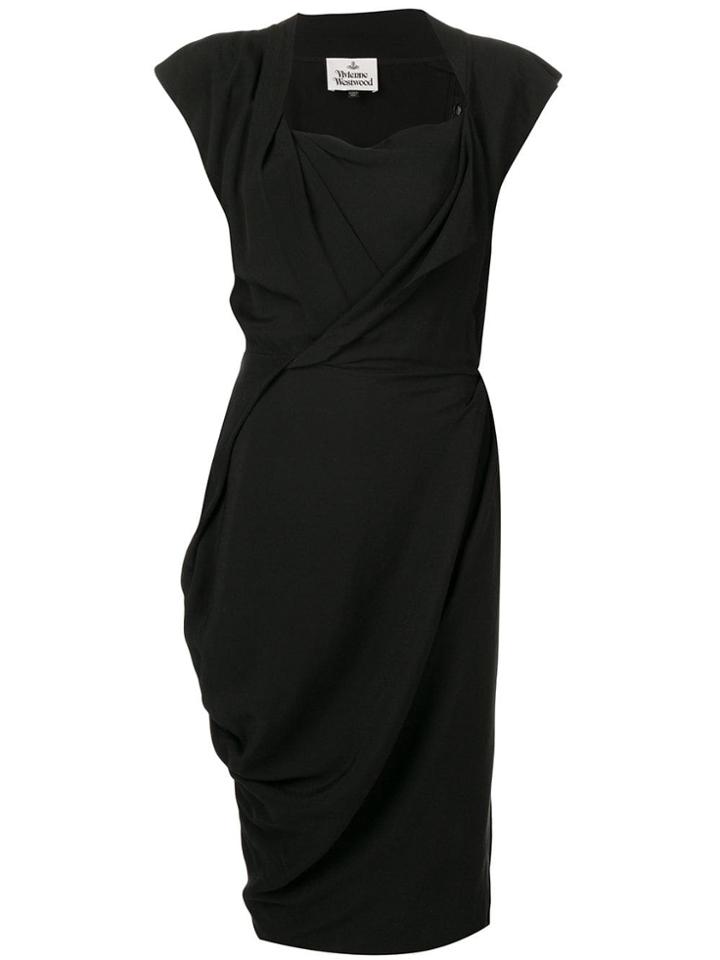 Vivienne Westwood Shift Midi Dress - Black