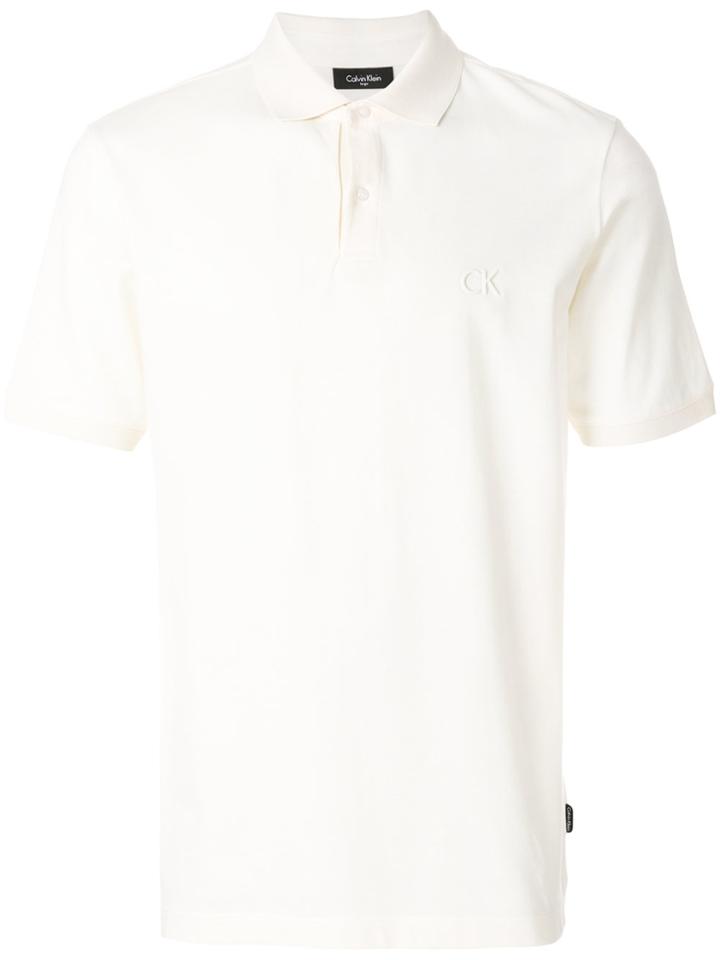 Calvin Klein Classic Polo Shirt - Nude & Neutrals