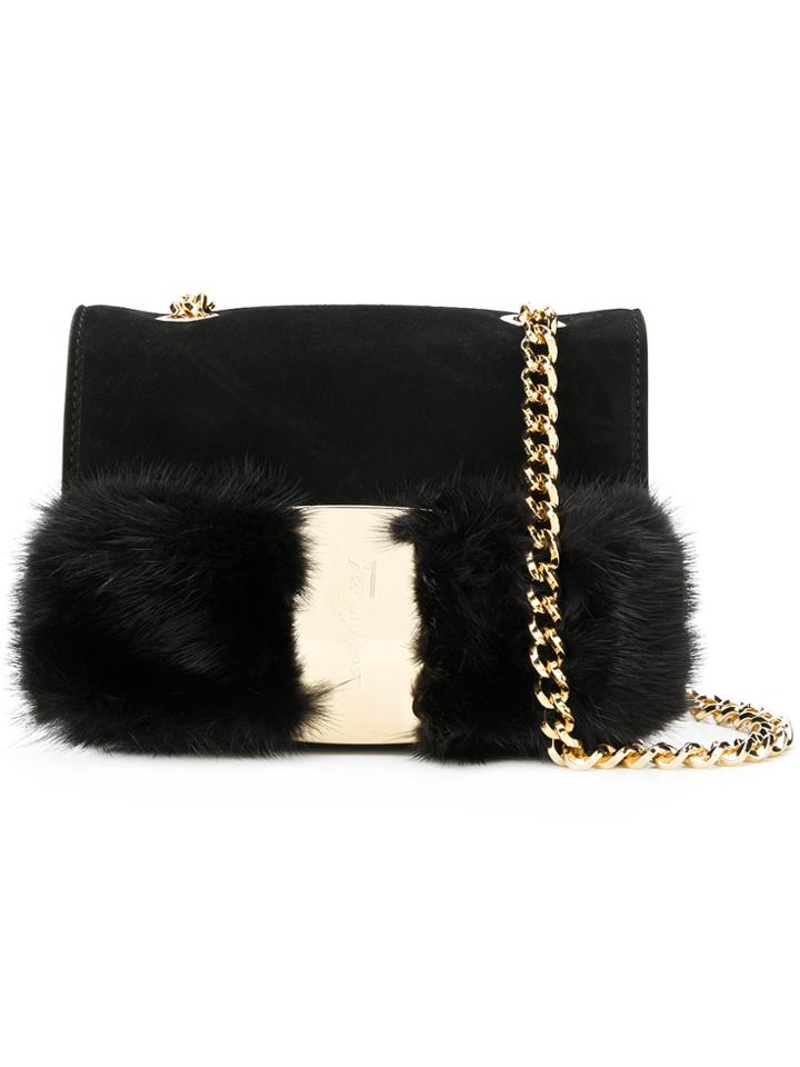 Salvatore Ferragamo Crossbody Bag - Black