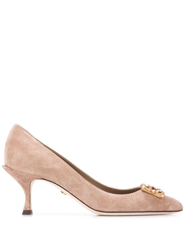 Dolce & Gabbana Dg Amore Pumps - Neutrals
