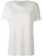 Iro - Clay T-shirt - Women - Linen/flax - M, White, Linen/flax