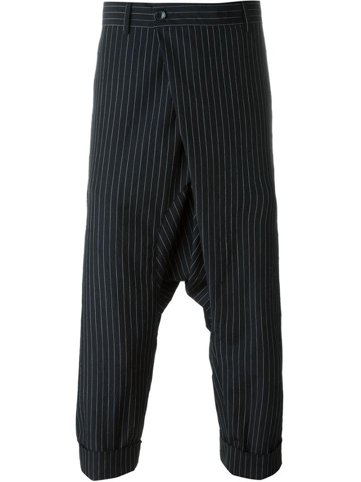 Wooster + Lardini Pinstriped Single Breasted 'gessato' Waistcoat