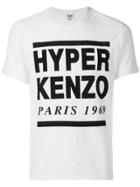 Kenzo Slogan Round Neck T-shirt - White