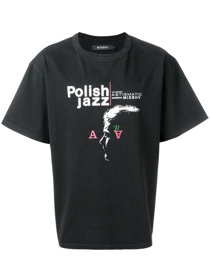 Misbhv Polish Jazz T-shirt - Black