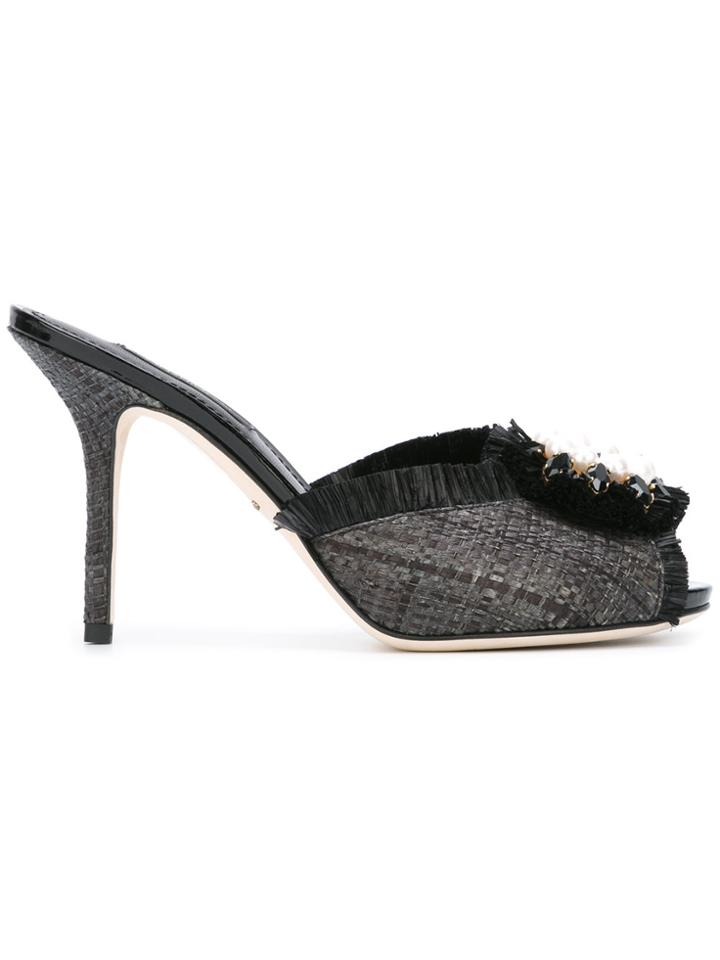 Dolce & Gabbana Rosette Toe Peeptoes - Unavailable