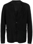 Salvatore Santoro Relaxed Fit Blazer - Black