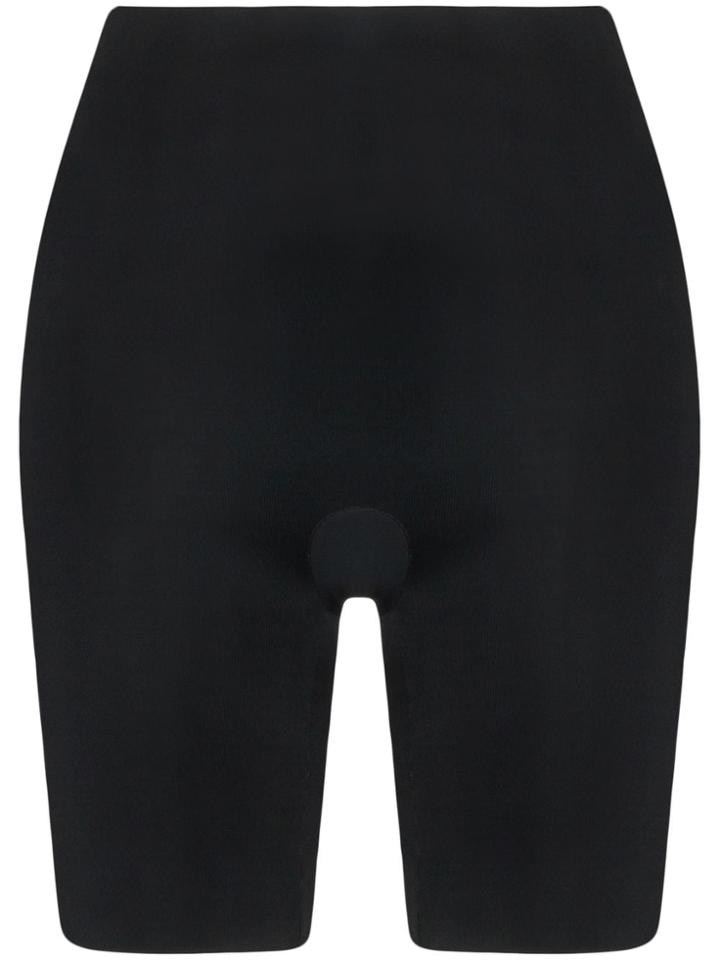 Spanx Suit Your Fancy Booty Booster Mid-thigh Briefs - Black