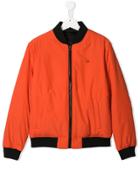 Calvin Klein Kids Classic Bomber Jacket - Orange