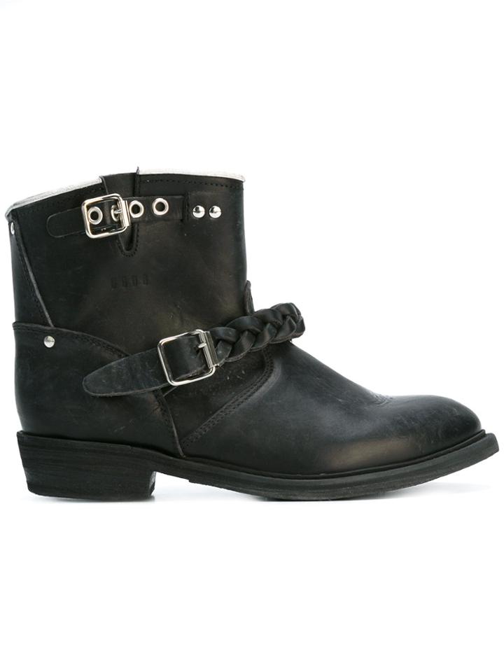 Golden Goose Deluxe Brand Biker-s Boots - Black