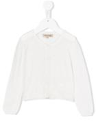 Hucklebones London - Perforated Cardigan - Kids - Cotton/cashmere - 2 Yrs, White