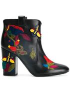 Laurence Dacade Embroidered Boots - Black
