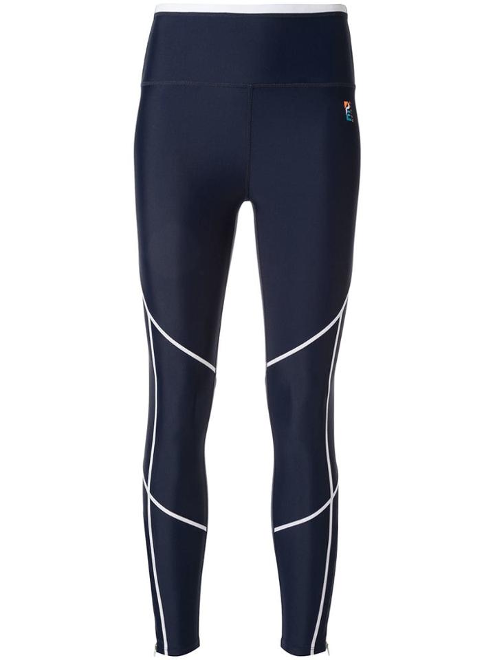 P.e Nation Quaterforce Leggings - Blue