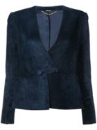 Adam Lippes Classic Fitted Blazer - Blue