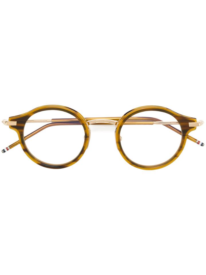 Thom Browne Eyewear Round Frame Glasses