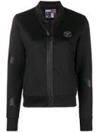 Plein Sport Star Print Fitted Jacket - Black