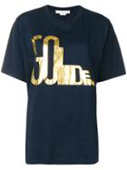 Golden Goose Logo T-shirt - Blue