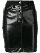 Just Cavalli Panelled Skirt - Black